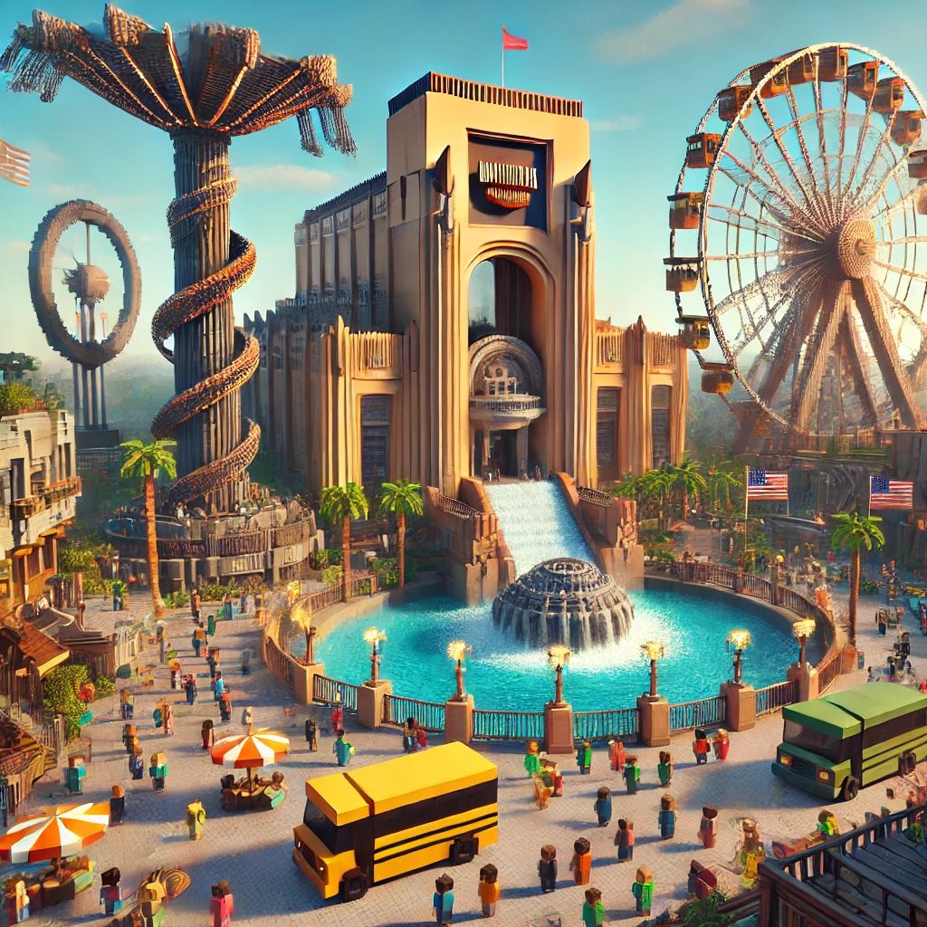ゲーム内で復活！Universal Studiosの伝説のアトラクション、Minecraftで体験可能に