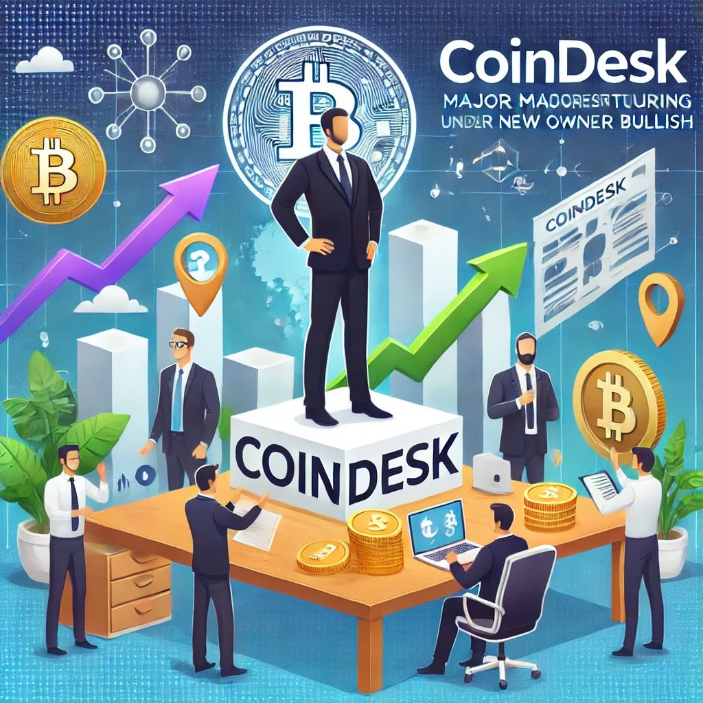 CoinDesk、新オーナーBullishの下で大規模再編とCEO交代を発表