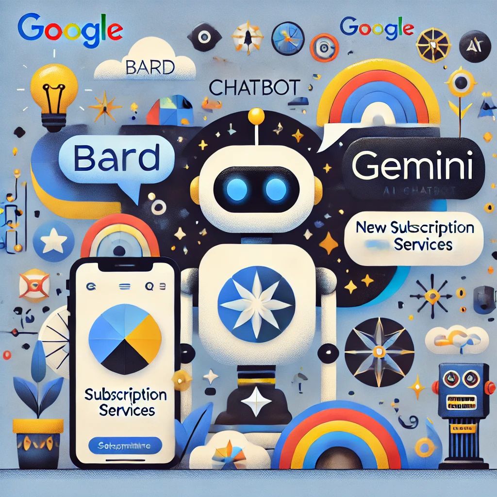 Google、AIチャットボット「Bard」を「Gemini」に改名、新アプリとサブスクを発表