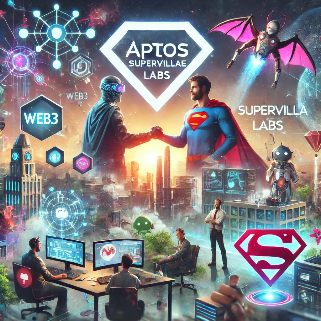AptosとSupervillain Labs、革新的Web3ゲーム開発で提携！