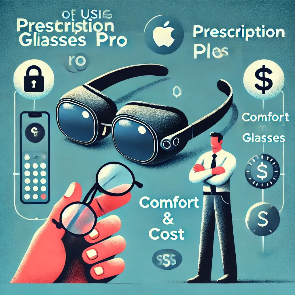 Apple Vision Pro使用時の処方眼鏡リスク：快適性とコストのジレンマ