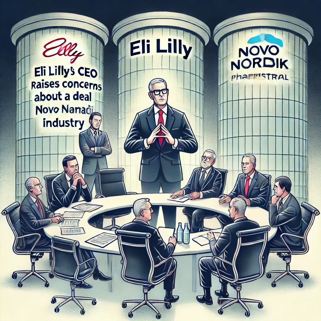 製薬業界に衝撃、Eli LillyのCEOがNovo Nordiskの取引に警鐘