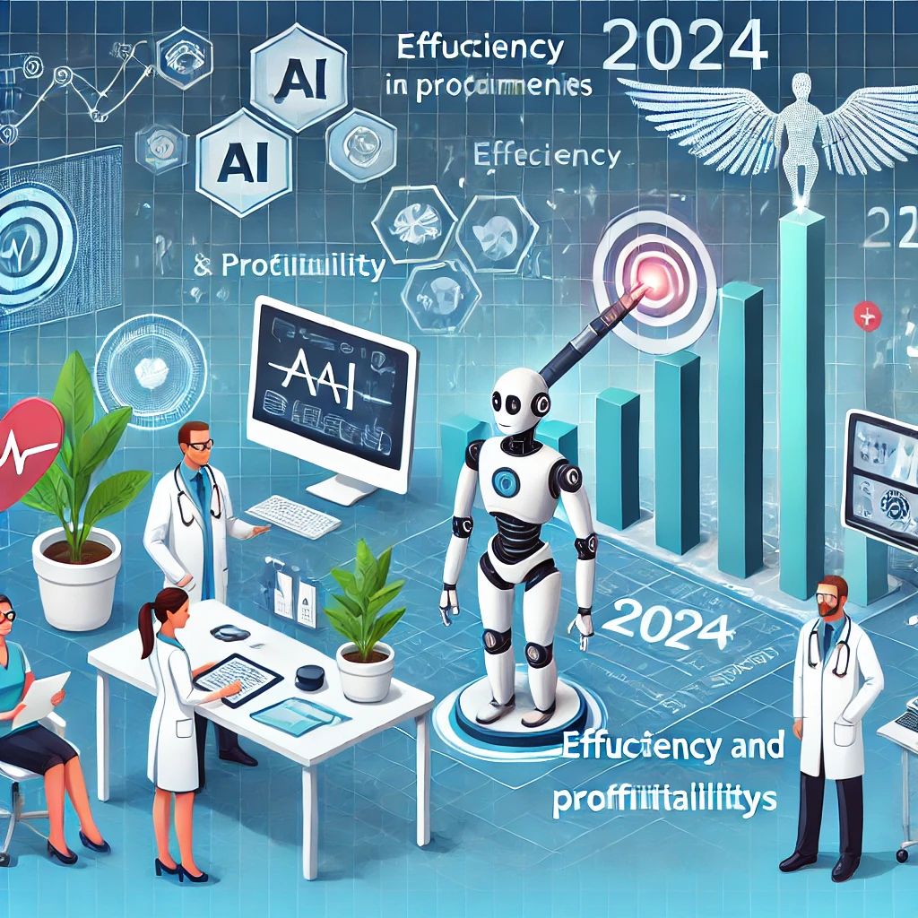 AI導入で医療業界が変革、2024年も効率化と収益性向上へ
