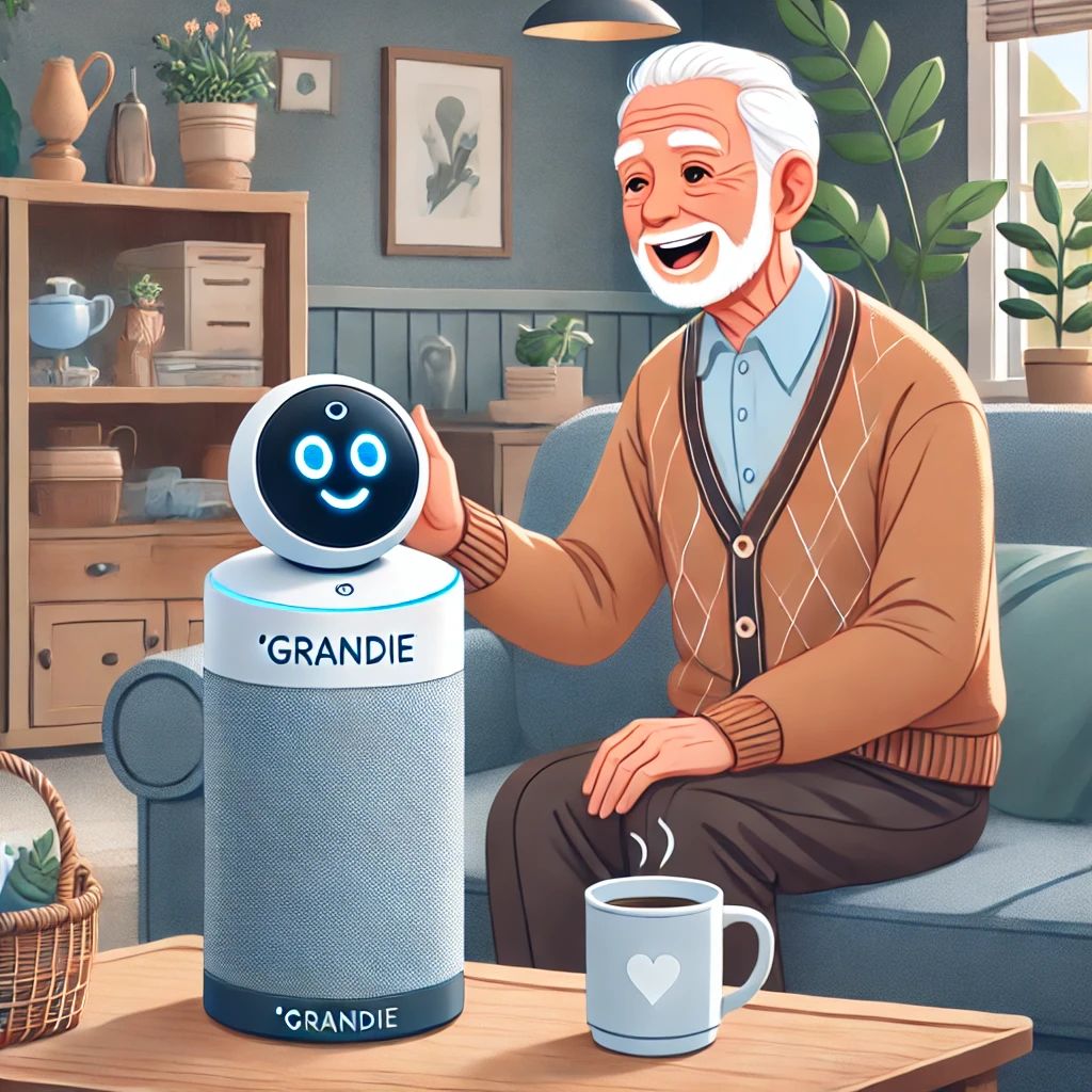 高齢者のデジタル体験を豊かにする「Grandie」、AI搭載の新コンパニオン発表！