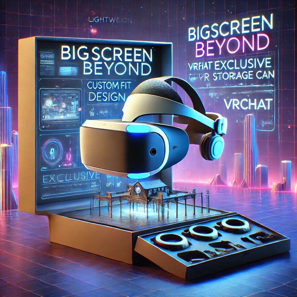 軽量VRヘッドセット「Bigscreen Beyond」が注目集める：カスタムフィットとVRChat限定収納缶で新境地