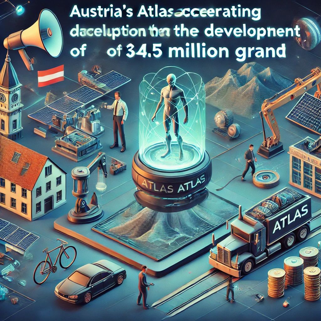 オーストリアAtlas、450万ドル助成金で3D生成AI開発加速