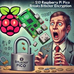 DALLE 2024-06-21 044641 - An illustration showing a Raspberry Pi Pico breaking BitLocker encryption causing a shock in the security world The scene should feature the Ras - innovaTopia