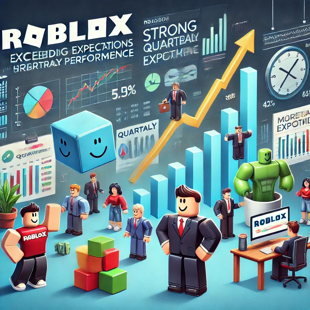 Roblox、市場予想を上回る四半期業績で成長の自信を示す
