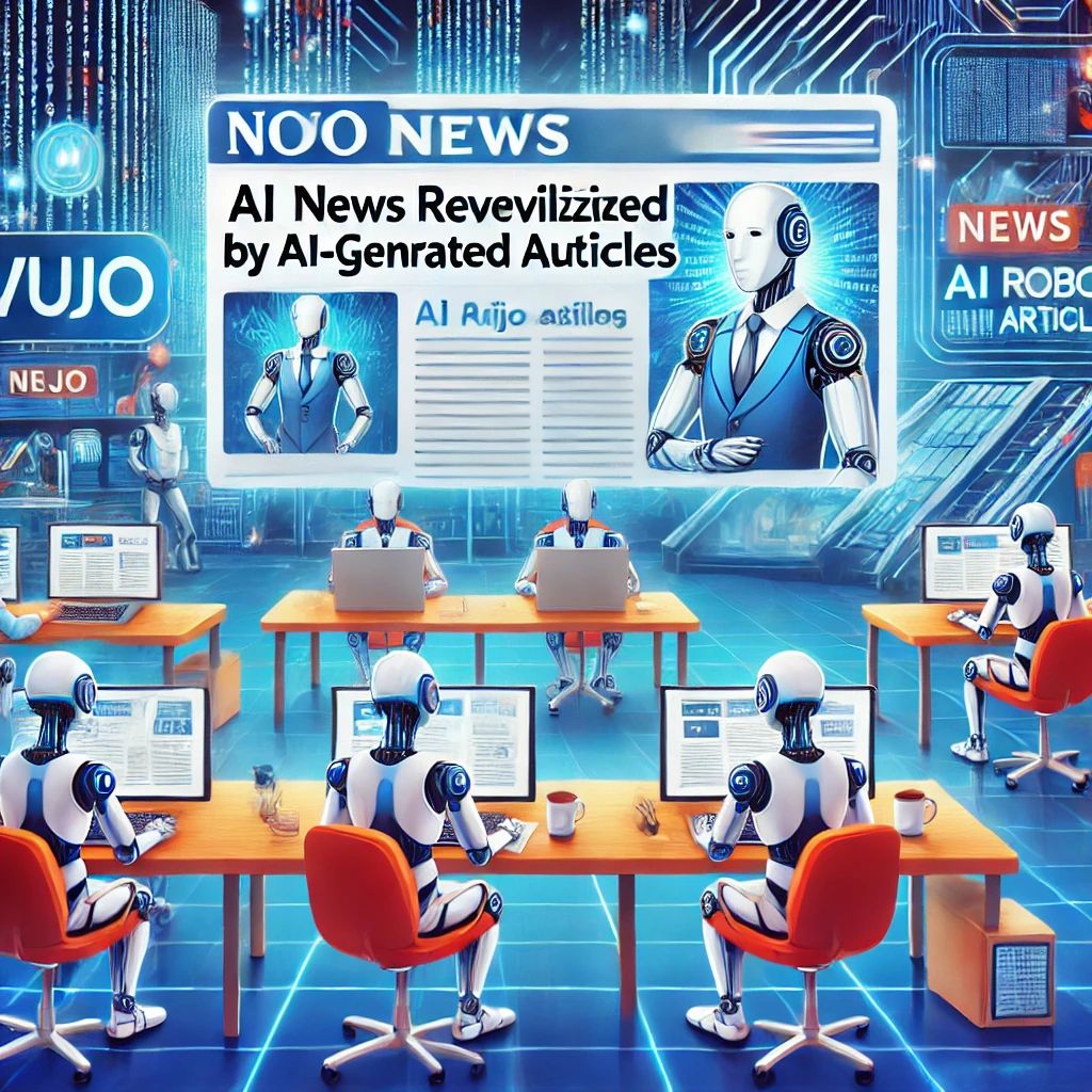 AI記事生成でニュースサイト再生、Vujoの挑戦とその影響