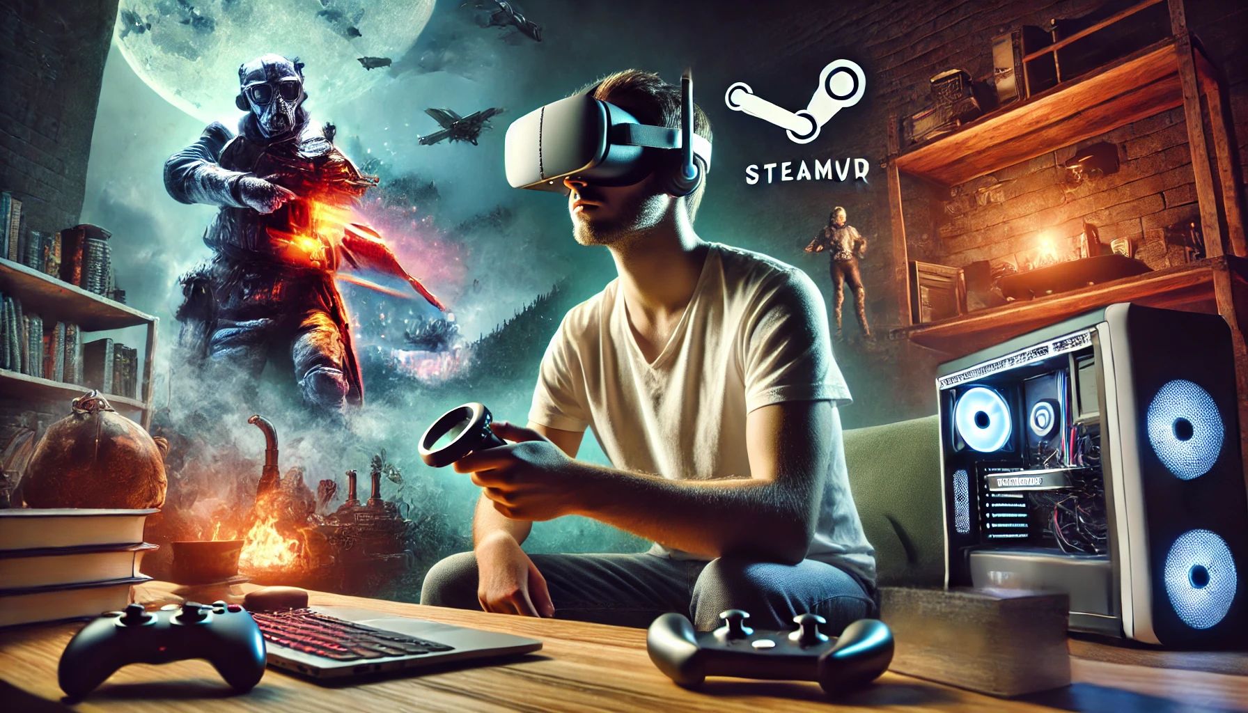 開発者がApple Vision ProでSteamVRゲームをプレイ可能に、完全体験は未実現