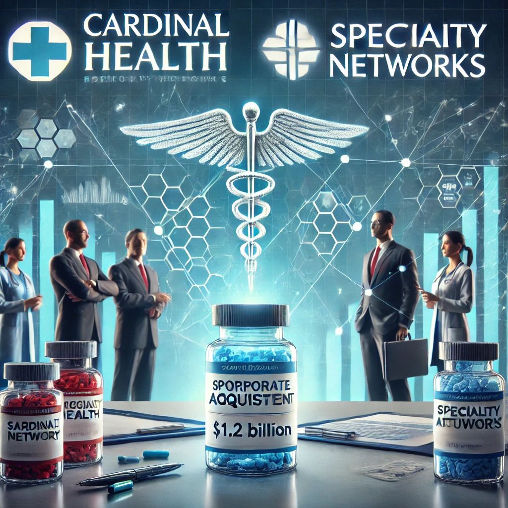 特殊薬品分野強化へ、Cardinal Healthが12億ドルでSpecialty Networksを買収