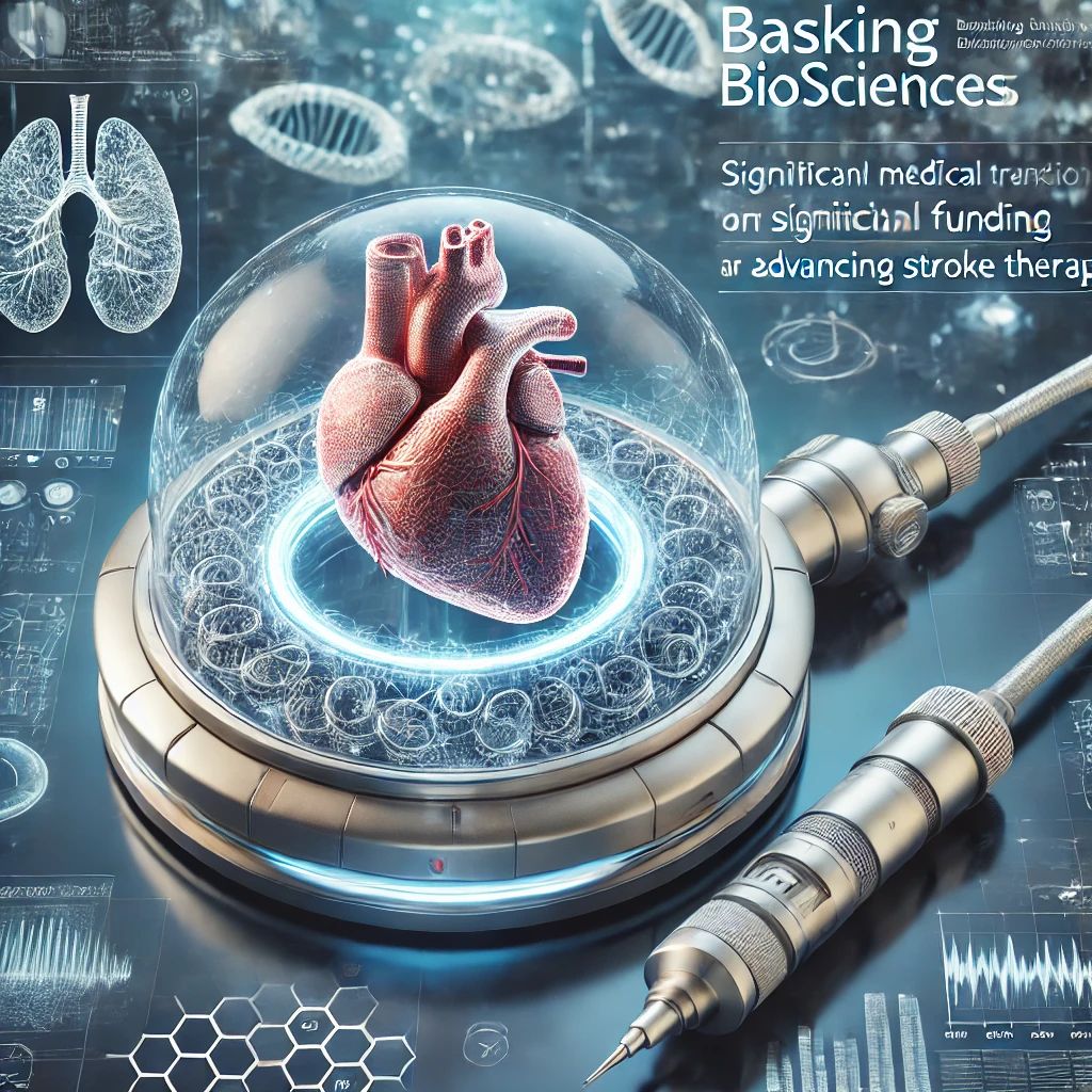DALLE 2024-06-23 081843 - A futuristic medical device for stroke treatment symbolizing Basking Biosciences innovation and significant funding for advancing stroke therapy Th - innovaTopia