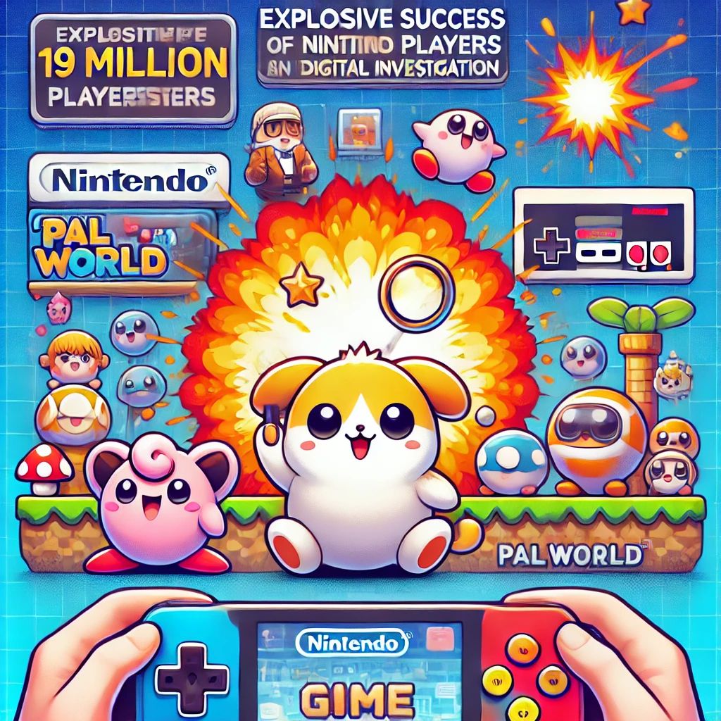 「PalWorld」爆発的ヒット！1900万プレイヤー獲得、任天堂が調査開始