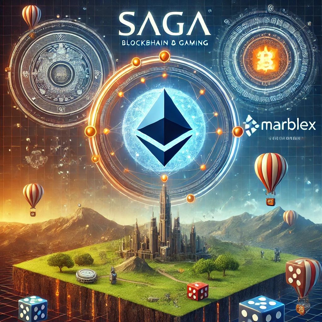 ブロックチェーンとゲームの未来を塗り替える、SagaとMarbleXの画期的提携！