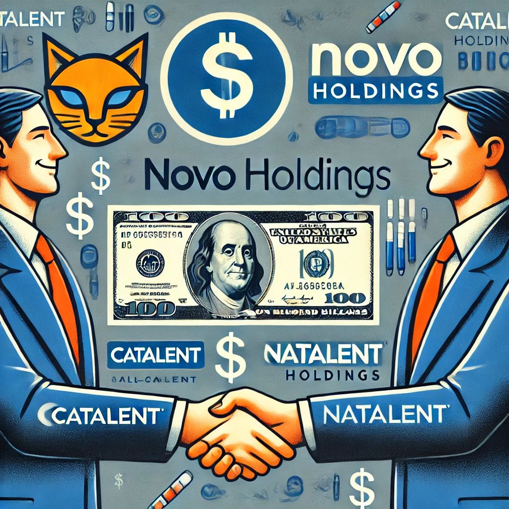 16.5億ドル全額現金でCatalentを手中に！Novo Holdingsの大胆な買収劇