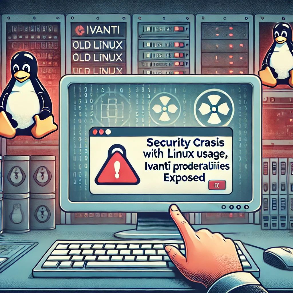 古いLinux使用でセキュリティ危機、Ivanti製品の脆弱性が露呈
