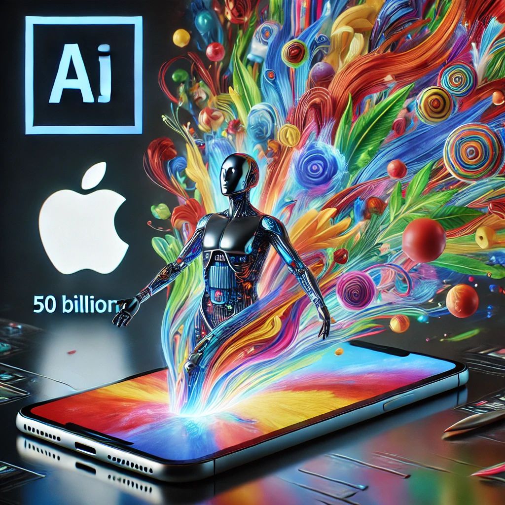 Adobe FireflyがApple Vision Proで創造性を解放、50億枚のAI画像生成の先駆け