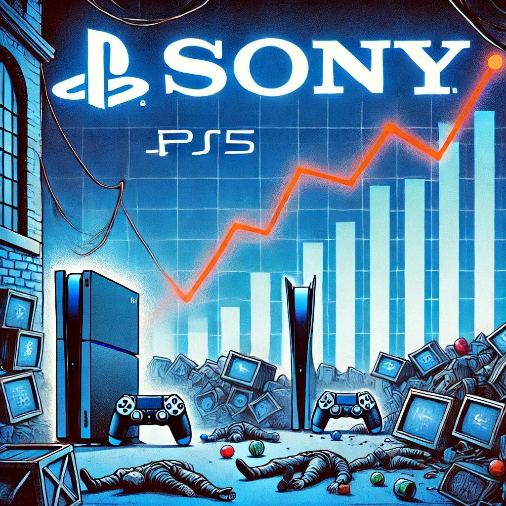 ソニー株、PS5販売予測下方修正で100億ドル損失