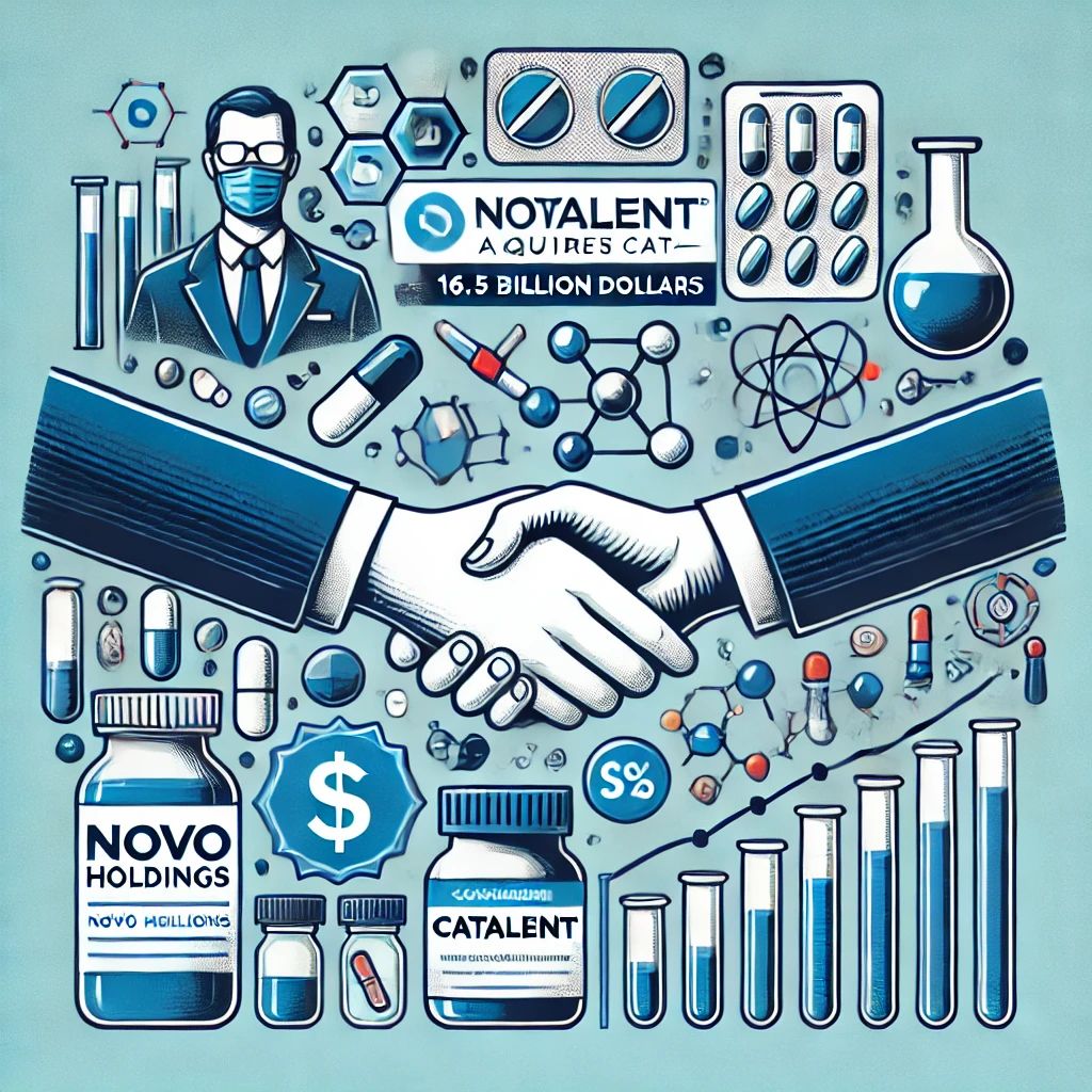 16.5億ドルでCatalentを手中に！Novo Holdings、製薬業界に新風