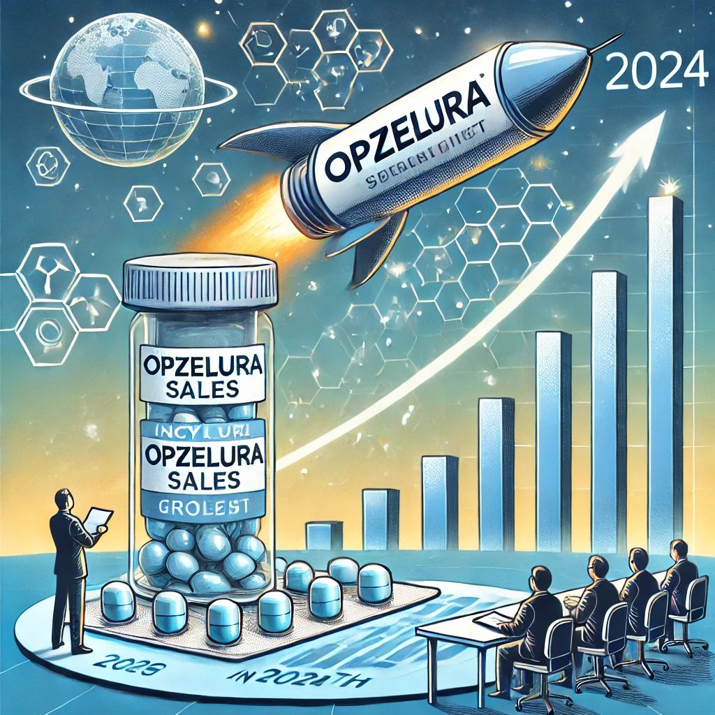 Opzelura売上急増、Incyte社が2024年の成長の鍵と確信