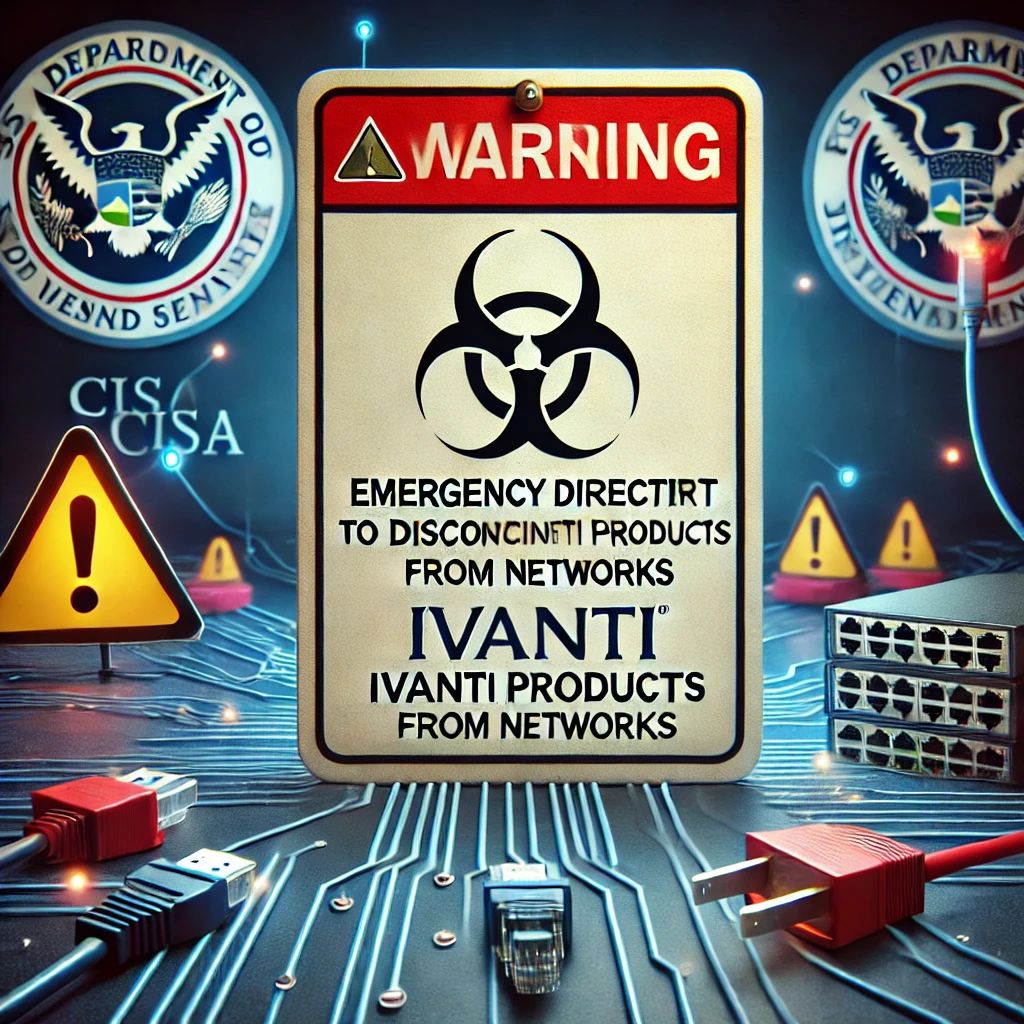 CISAが連邦機関に警告、Ivanti製品のネットワーク切断を緊急指令