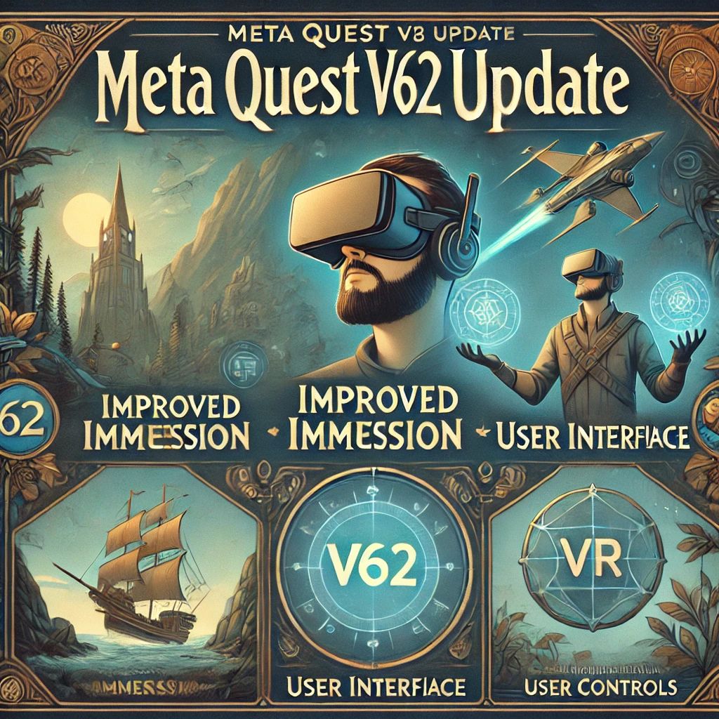 Meta Quest v62アップデート、没入感と操作性向上へ