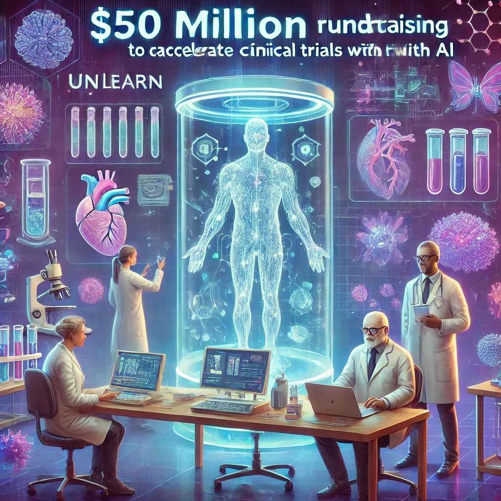 臨床試験加速へUnlearnが5000万ドル調達、AI活用で医療革新を目指す