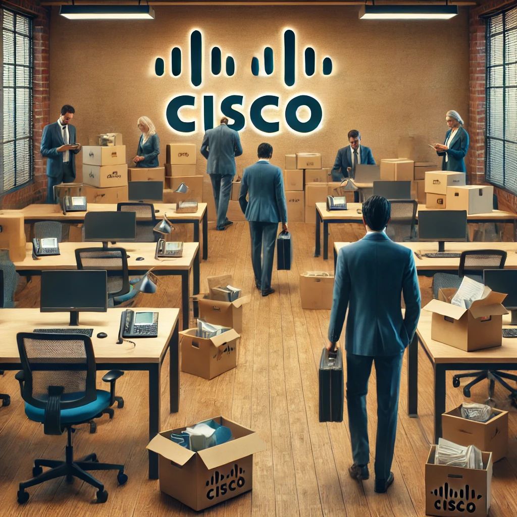 Cisco、全従業員の5%解雇を発表 – 技術業界のコスト削減継続中