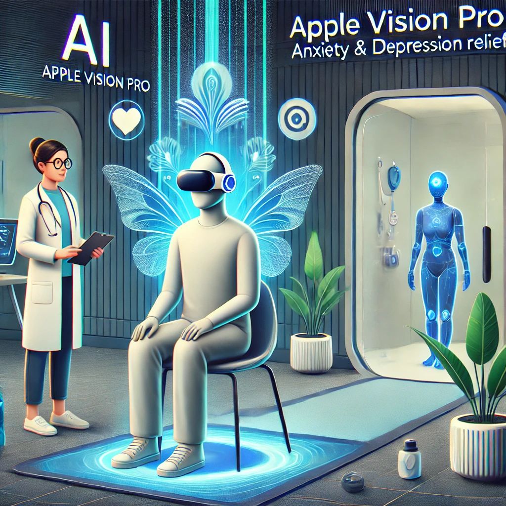 「Xaia」登場: Cedars-SinaiがAIとApple Vision Proで不安やうつ病治療に革新