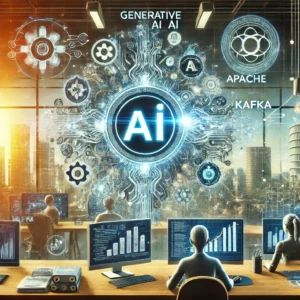 DALLE 2024-07-06 070622 - An illustration of Generative AI and Apache Kafka transforming enterprise data management and AI utilization The scene includes digital data streams - innovaTopia