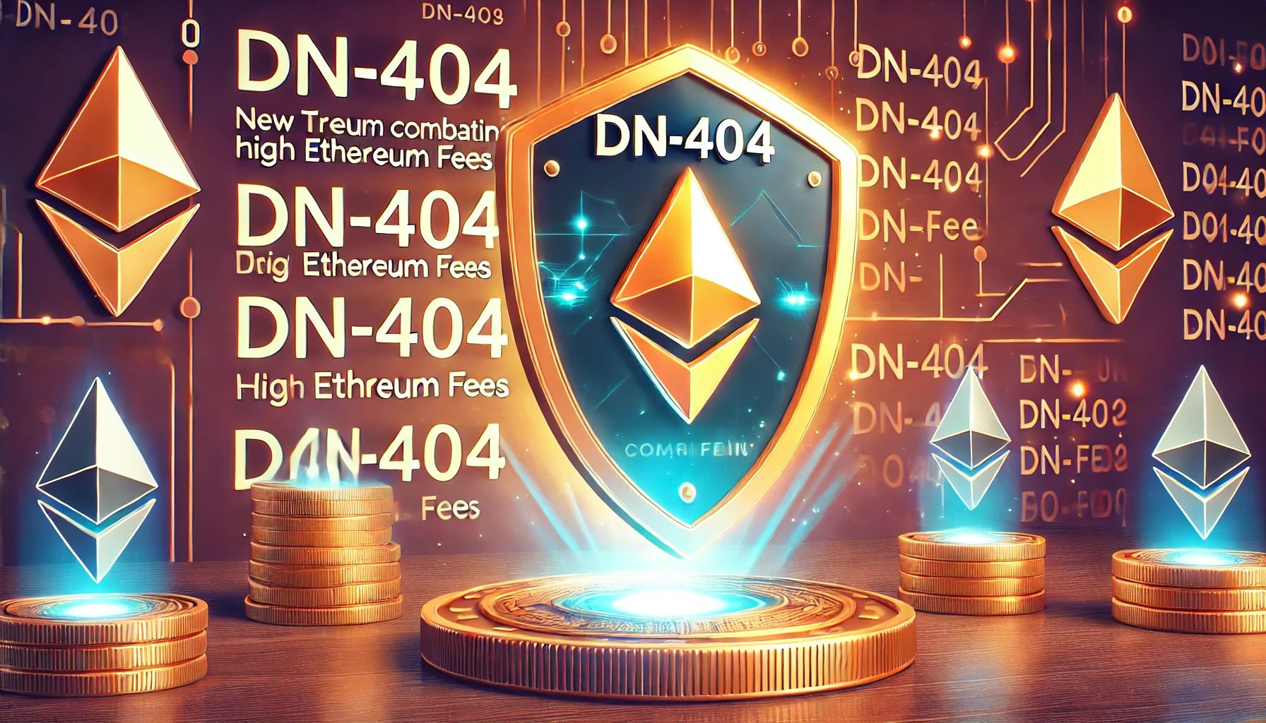 Ethereum手数料急騰に対抗、新トークンDN-404登場