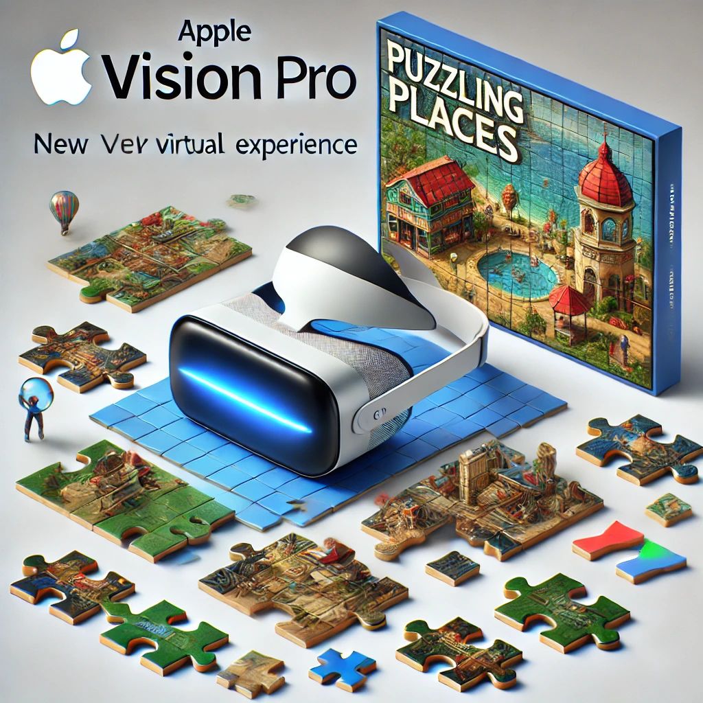 「Apple Vision Proで無料リリース！3Dジグソーパズル『Puzzling Places』が新たなVR体験を提供」