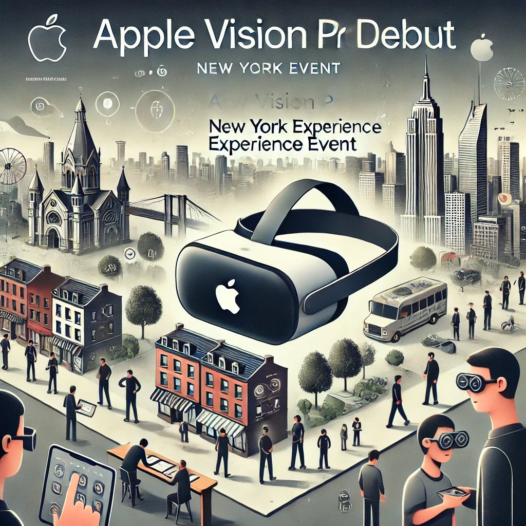 Apple Vision Proデビュー、ニューヨークで体験会開催！