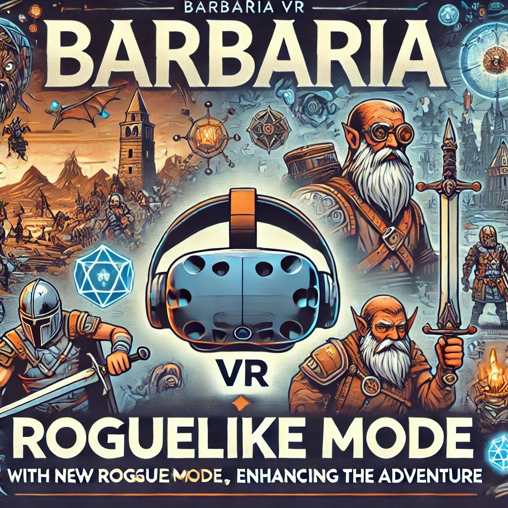 VRゲーム「Barbaria」が冒険深化、新ローグライクモード登場！