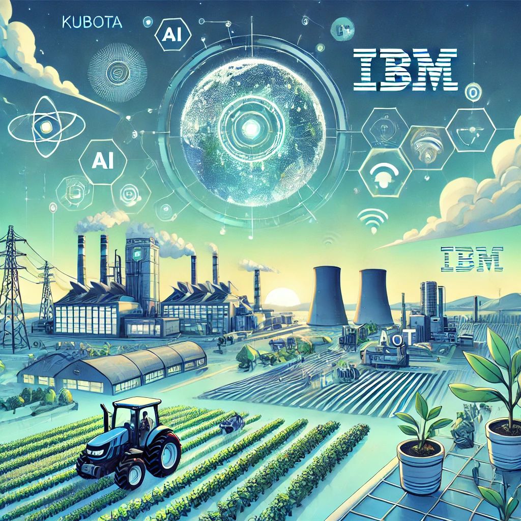 クボタとIBM、持続可能な未来へAIとIoTで挑む