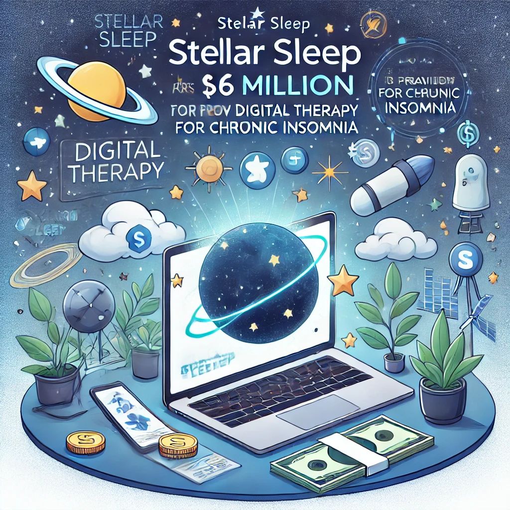 慢性不眠症対策に革新、Stellar Sleepが600万ドル調達でデジタル療法提供