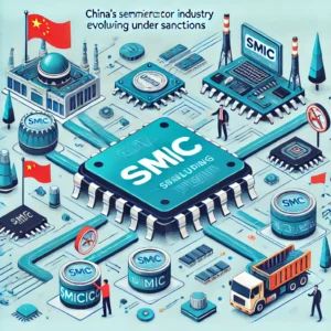 DALLE 2024-07-08 120017 - An illustration of Chinas semiconductor industry evolving under sanctions with SMIC leading the challenge and addressing hurdles in advanced chip ma - innovaTopia