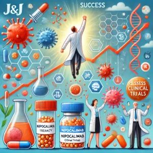DALLE 2024-07-10 082522 - Illustration depicting a breakthrough in autoimmune disease treatment with JJs new drug Nipocalimab showing success in clinical trials Include ele - innovaTopia