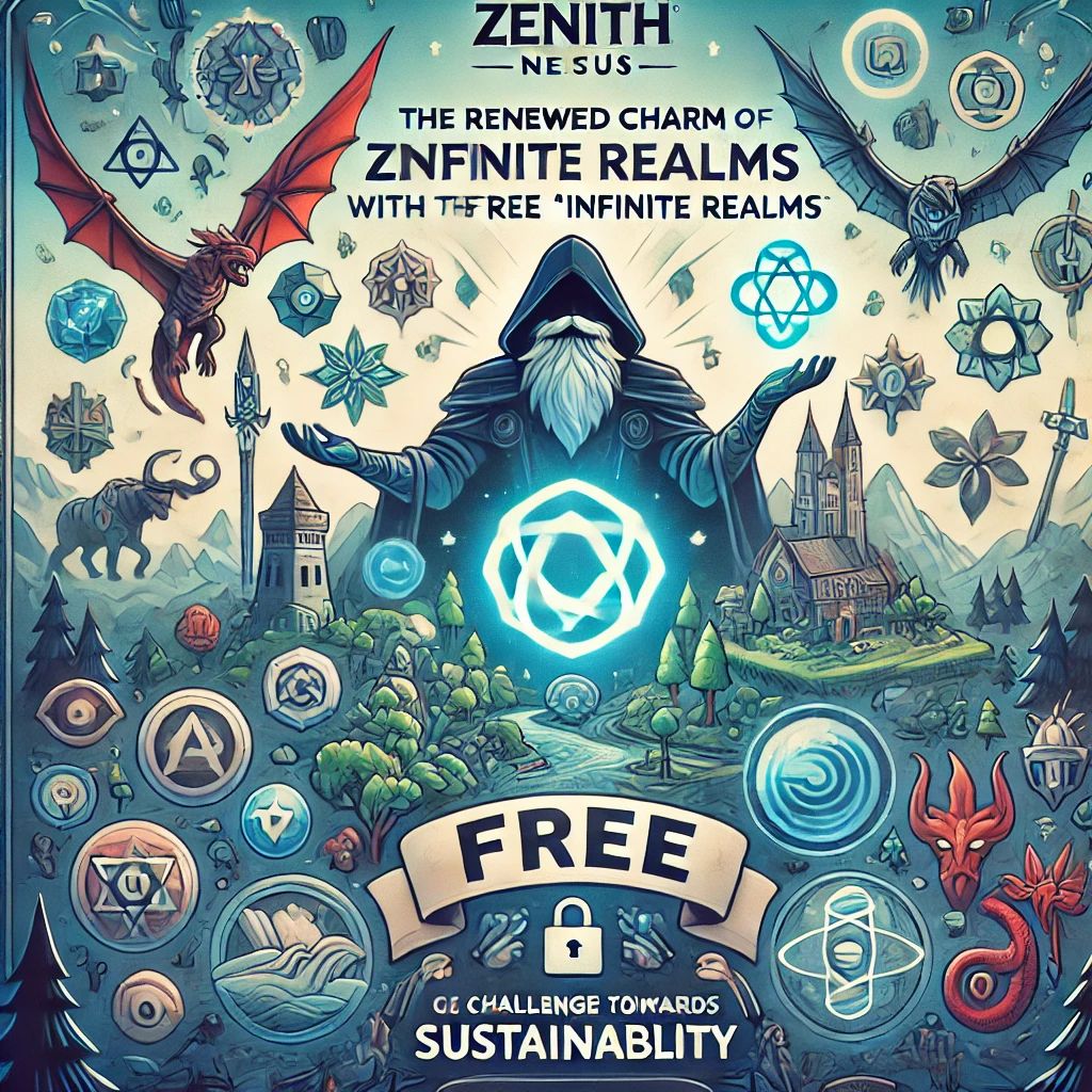 “Zenith: Nexus、無料の「Infinite Realms」で魅力再燃－持続可能性への挑戦”