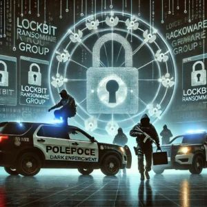 DALLE 2024-07-13 081019 - An illustration of a dark web scene with law enforcement taking control symbolizing the seizure of LockBit ransomware groups darknet domain The bac - innovaTopia