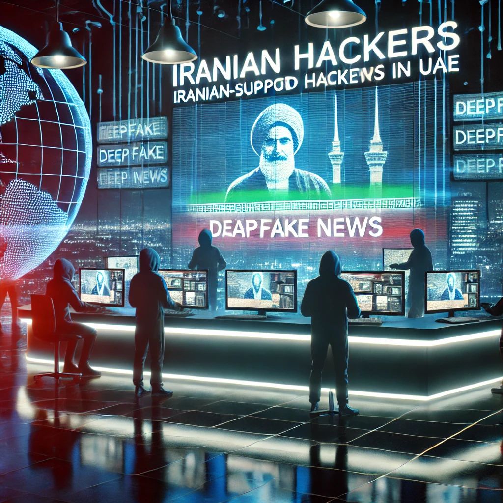 イラン支援ハッカー、UAE放送にディープフェイクニュースを流す