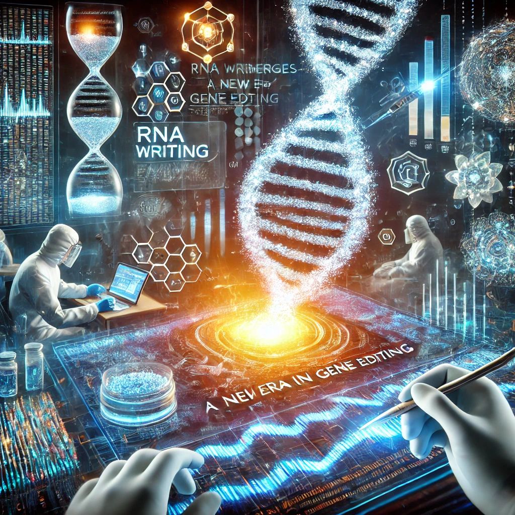 「RNA writing」登場、遺伝子編集の新時代を切り拓く