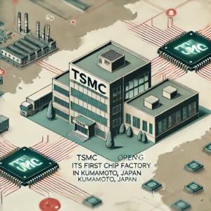 DALLE 2024-09-19 053819 - An illustration of TSMC opening its first chip factory in Kumamoto Japan and its significance in easing US-China trade tensions The image features - innovaTopia