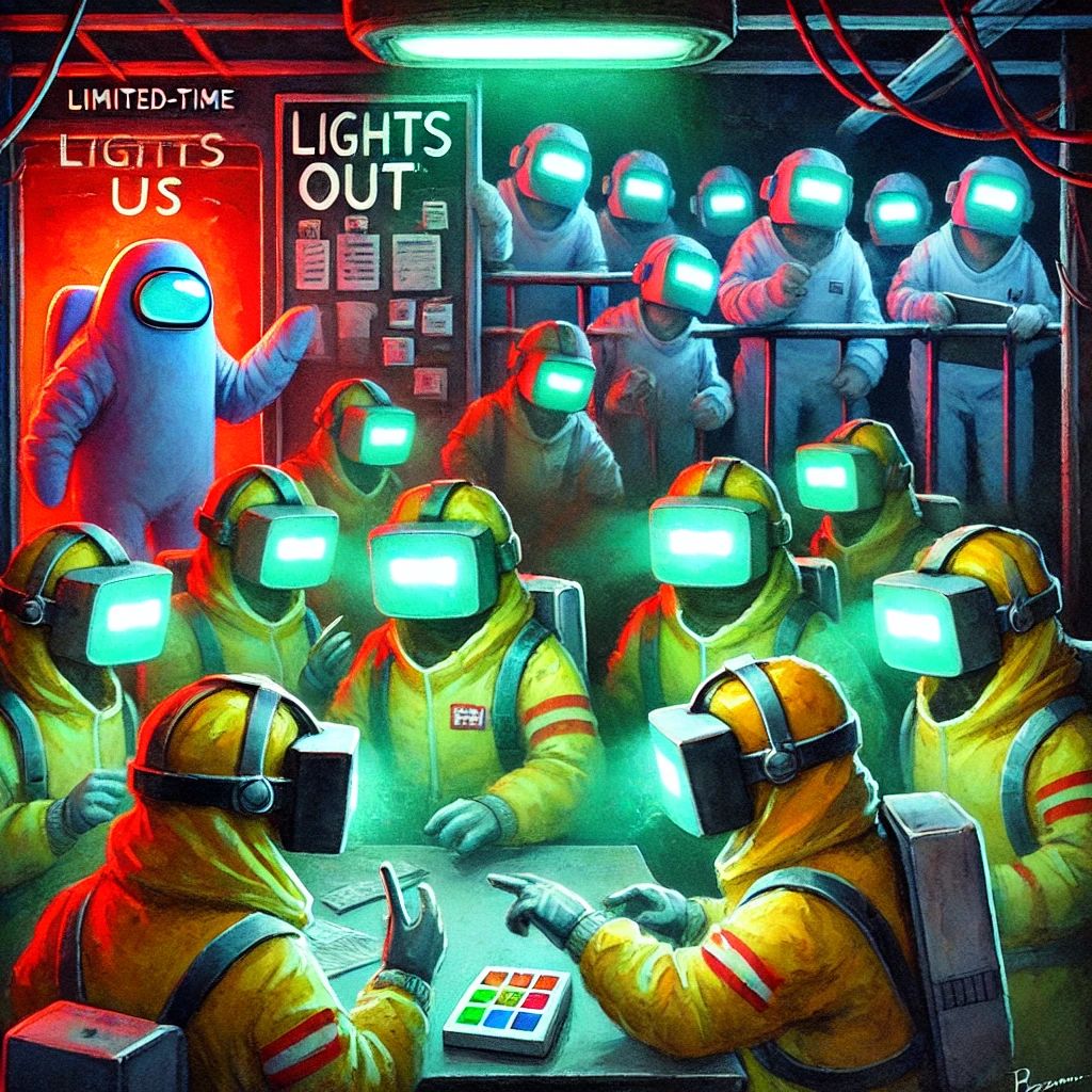 全プラットフォーム対応！Among Us VRが「Lights Out」モードを期間限定で発表