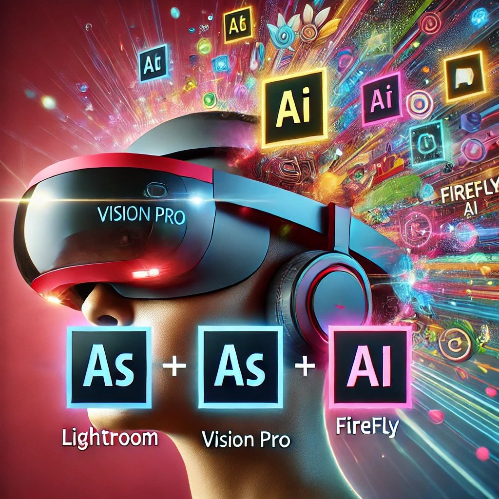 Adobe、Apple Vision Proに革新的なLightroomとFirefly AIアプリを提供