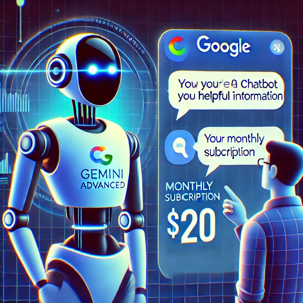 Google OneがAIチャットボット「Gemini Advanced」を発表、月額20ドルで利用可能
