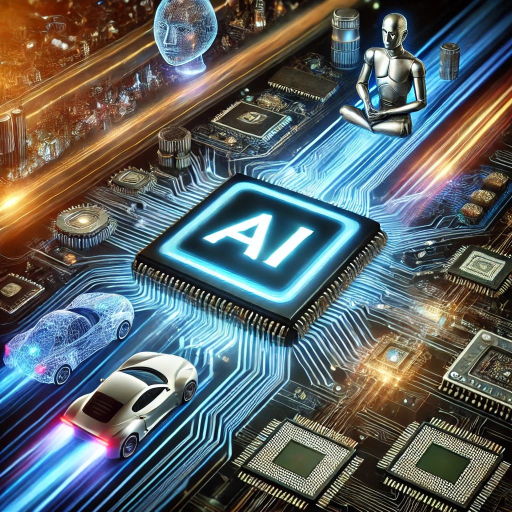 DALLE 2024-09-20 071035 - A futuristic image depicting the evolution of AI and semiconductor technology in driving innovation across industries The image should showcase AI mo - innovaTopia