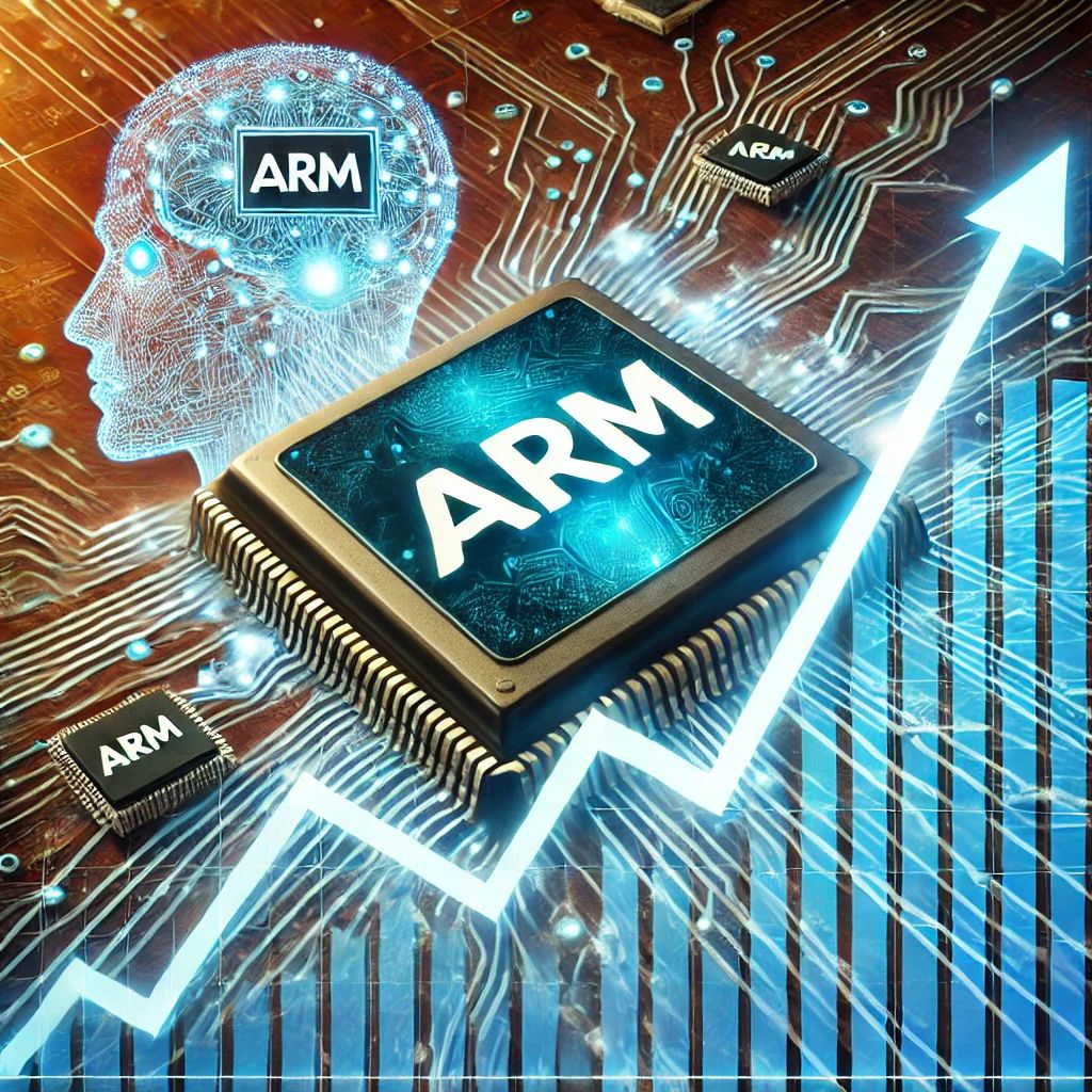 Arm株、AIブームで29%急騰！投資家が評価、市場価値Intel迫る