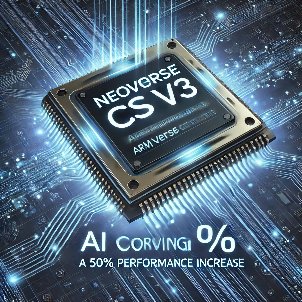 ArmのNeoverse CSS V3発表、AIコンピューティング性能50%向上へ