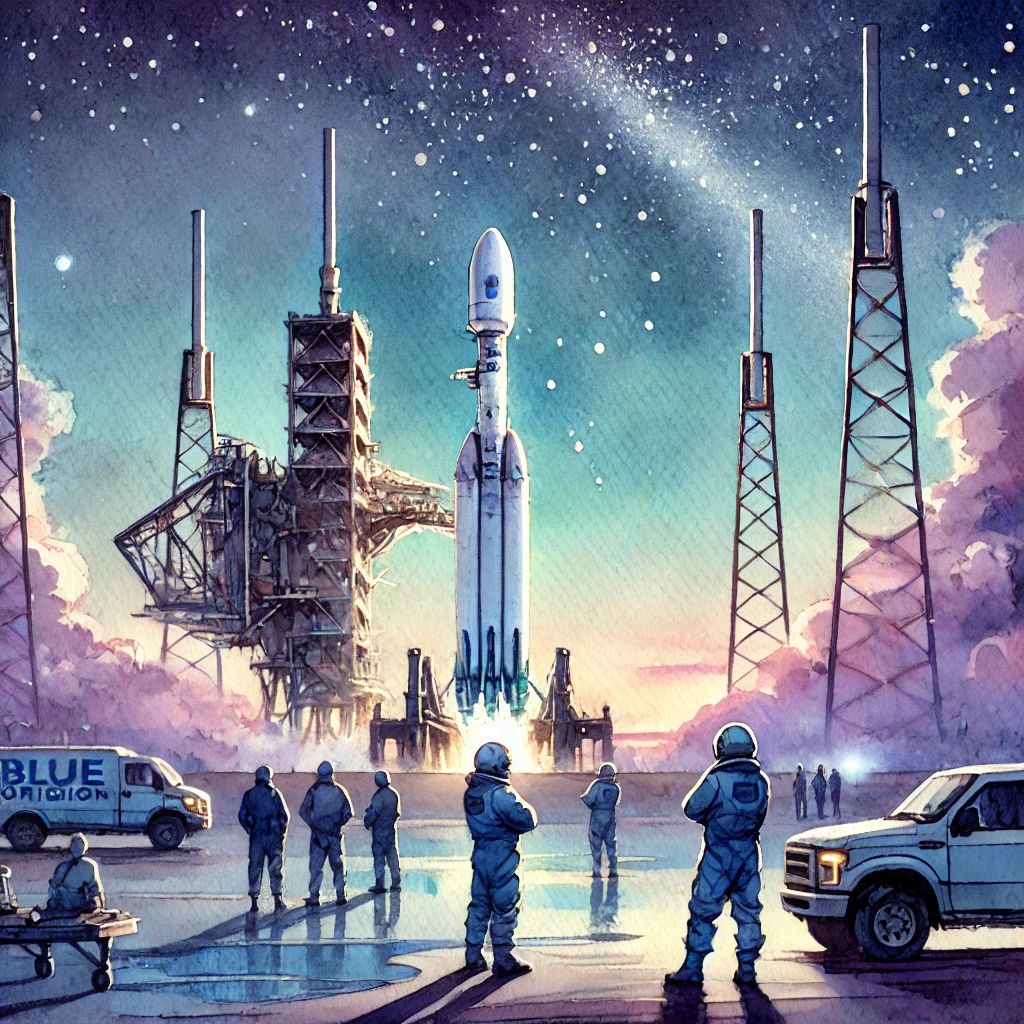 Blue Originの新型ロケット「New Glenn」、打ち上げ市場での躍進へ